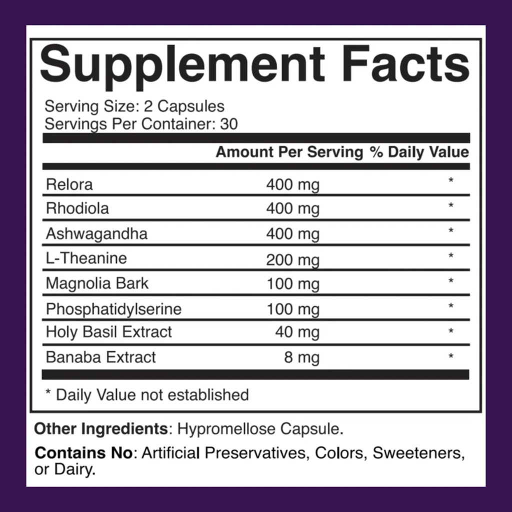 Cortisol Control DTC